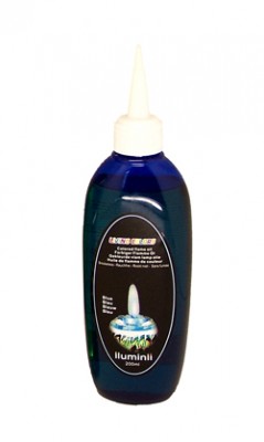 Tuinspecials Sfeerverlichting Kaarsolie 200 ml blauw  (ILUKAARSOLIE200MLBLAUW)